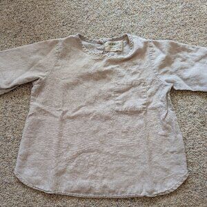 Go Gently Nation Long Sleeve Hemp / Organic Cotton Pocket Top